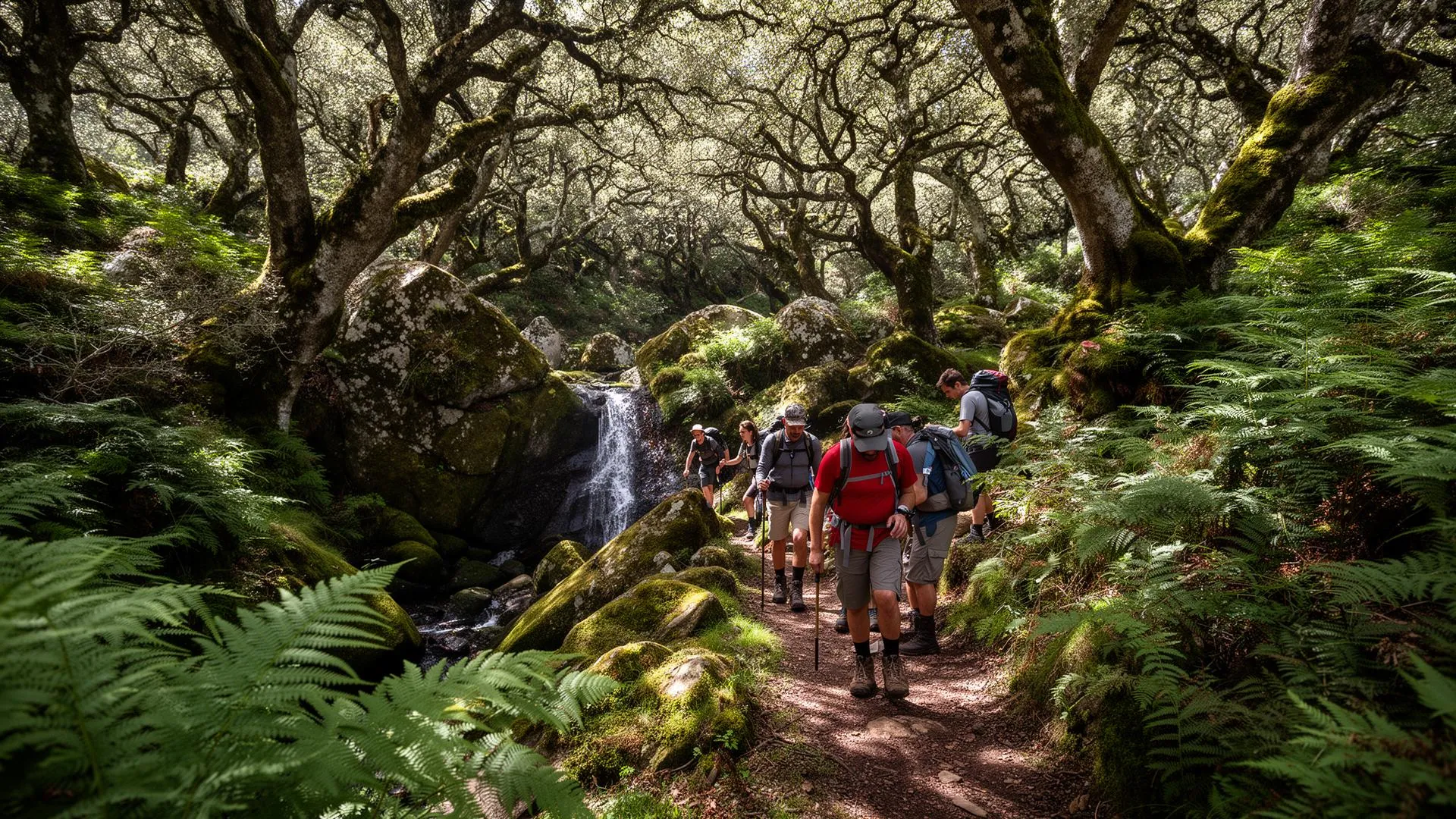 Trilho do primeiro dia na Serra do Caramulo